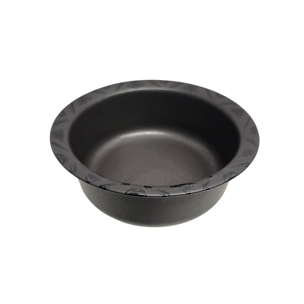 Pfaltzgraff Midnight Sun Casserole Dish Black 9.5" Serving Bowl No Lid